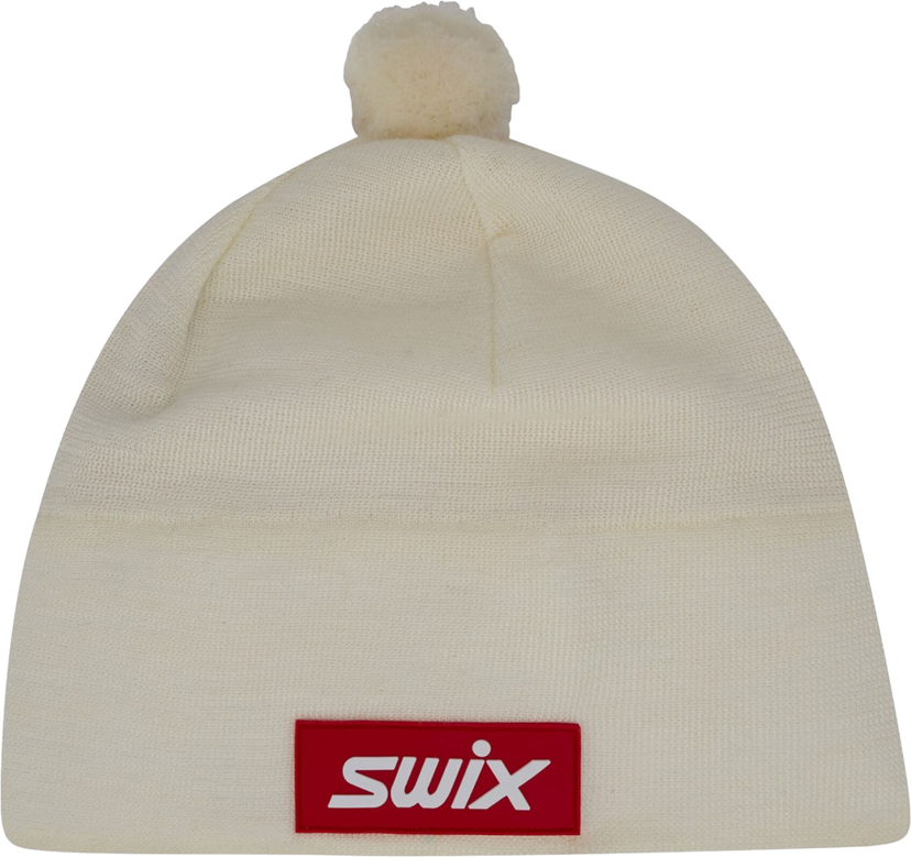 Kulicha SWIX Tradition Beanie with Pom Pom Biela | 46574-00025