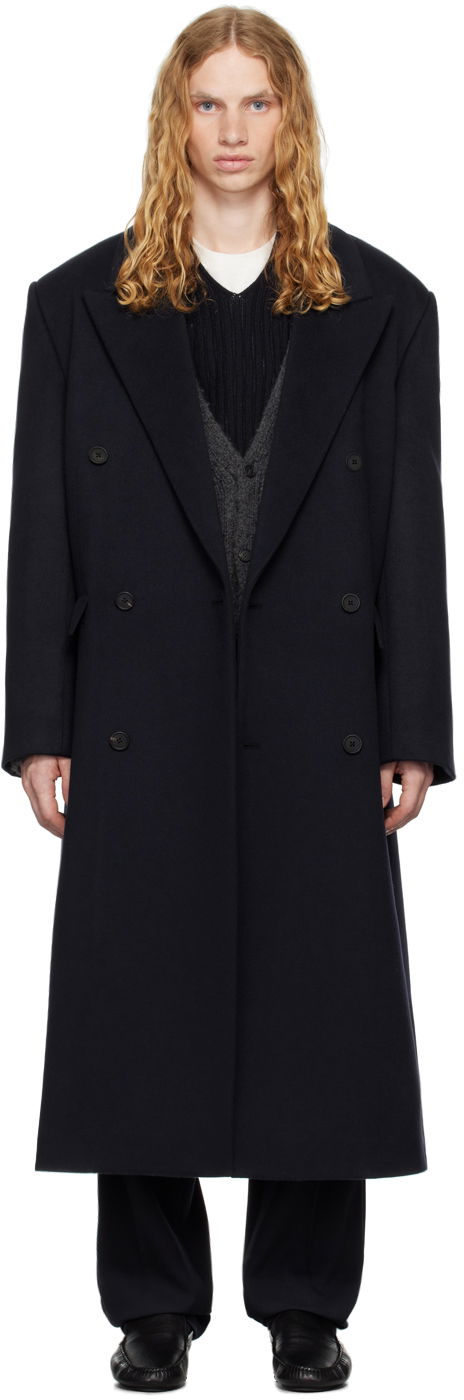 Navy Velasco Coat