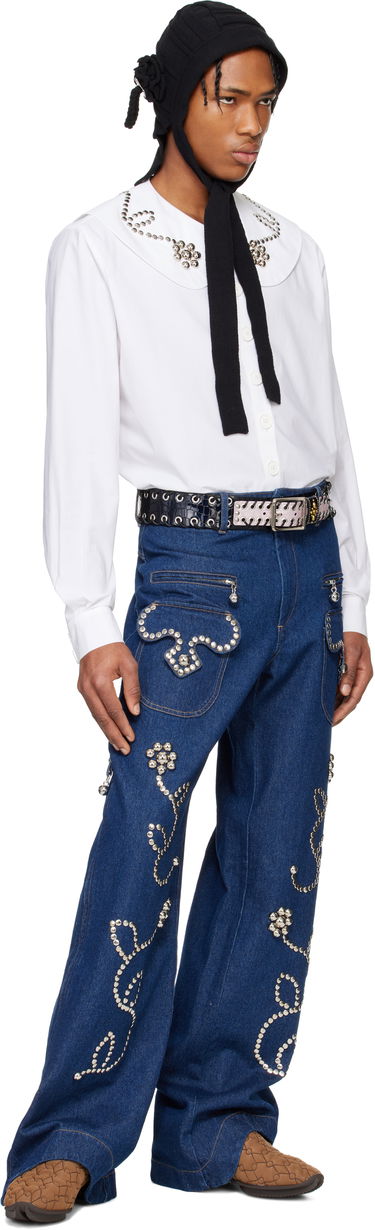 Džínsy Chopova Lowena Chopova Lowena Moppy Charm Jeans Modrá | 4090, 4