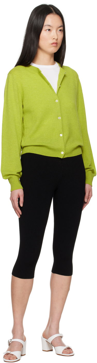 Sveter &Daughter &Daughter Enya Cashmere Cardigan Zelené | CH04635, 3
