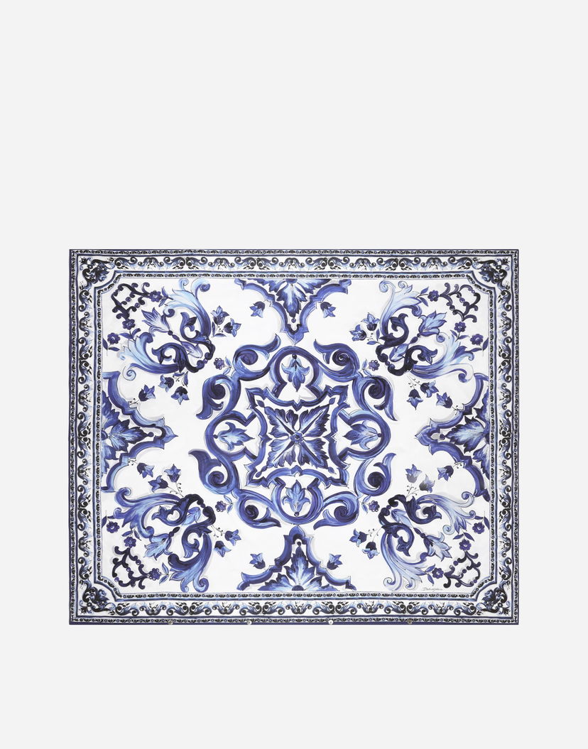 Doplnky Dolce & Gabbana Dolce & Gabbana Cotton Sateen Duvet Cover Modrá | TCE049TCAKFUB011