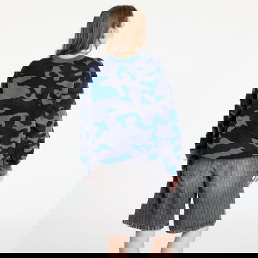 Sveter Dime DIME Camo Chenille Knit Sweater Modrá | DIME2SP254MAR, 4