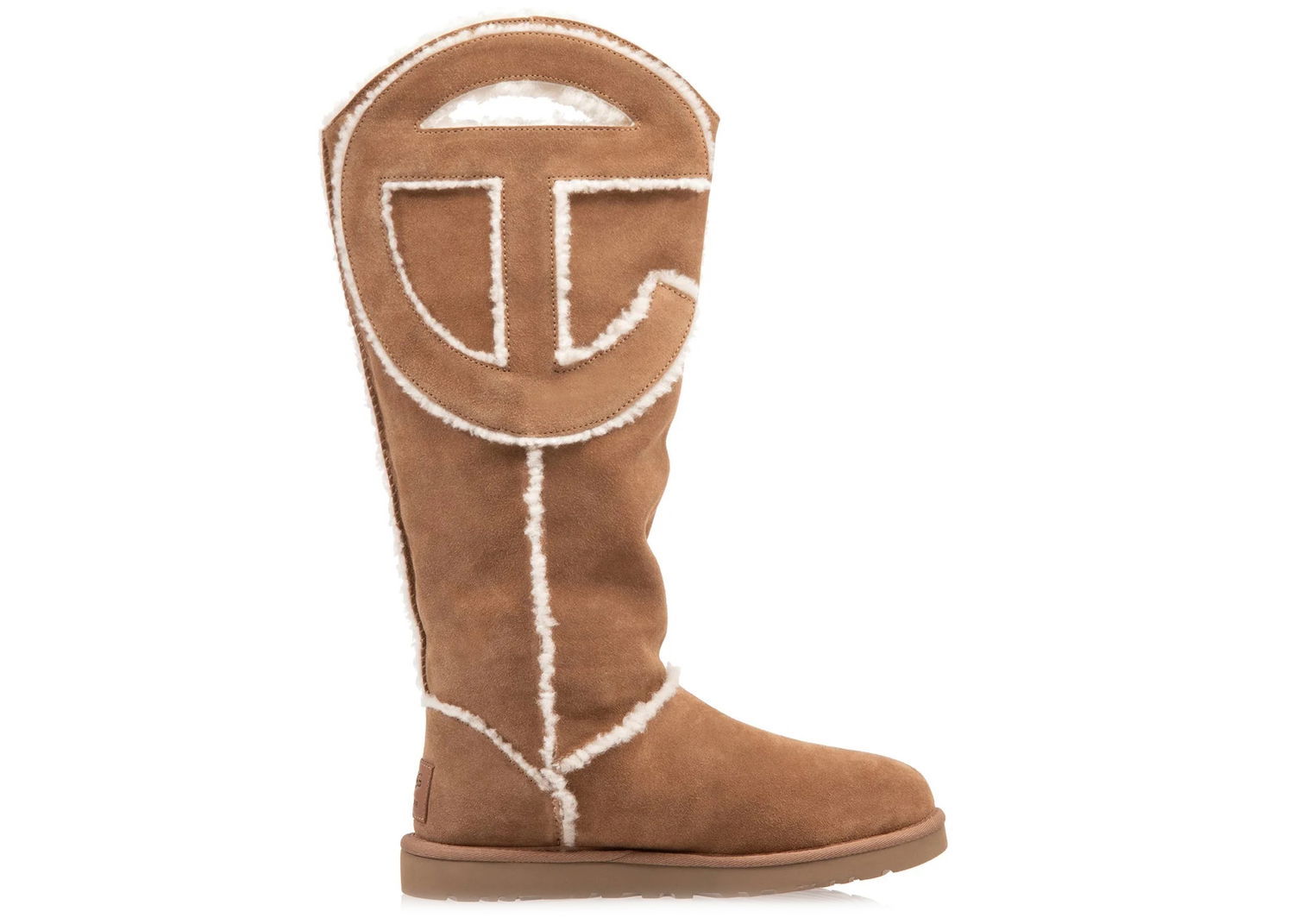 Tenisky a topánky UGG Telfar x Logo Tall "Chestnut" Hnedá | 1155870-CHE, 0