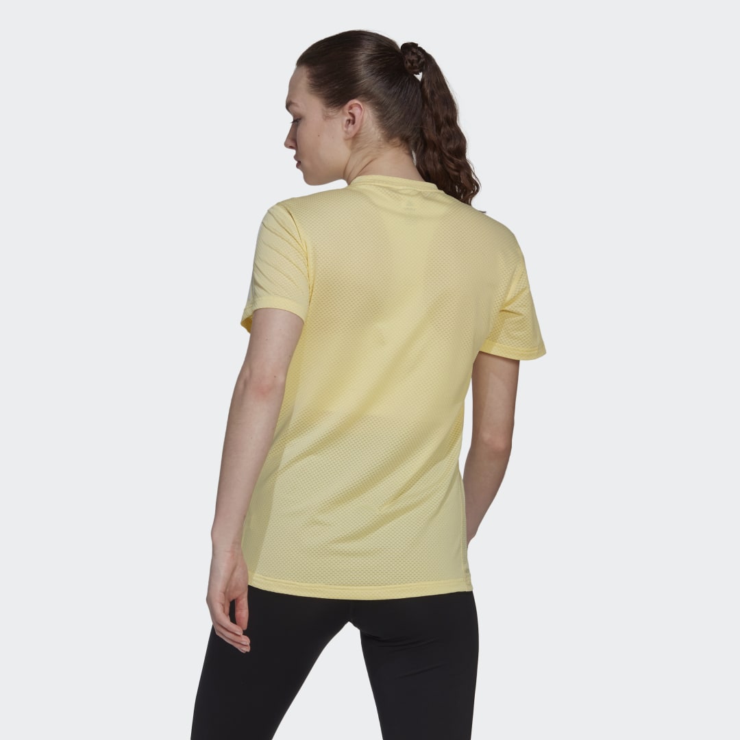Tričko adidas Originals Own the Run Cooler Žltá | HL1484, 1
