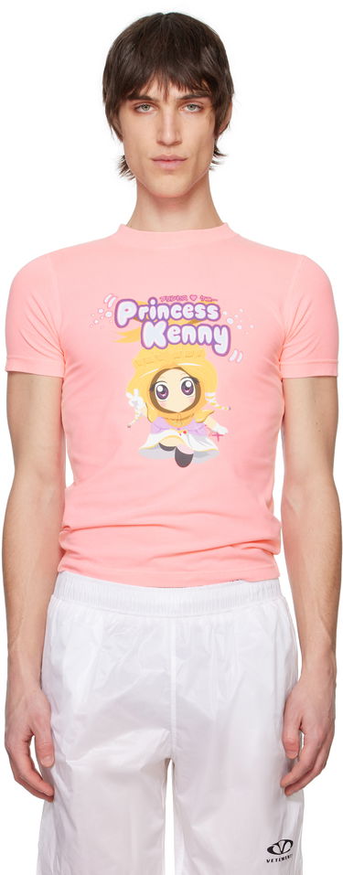 Tričko VETEMENTS VETEMENTS 'Princess Kenny' Fitted T-Shirt Ružová | MA66TR610H, 0
