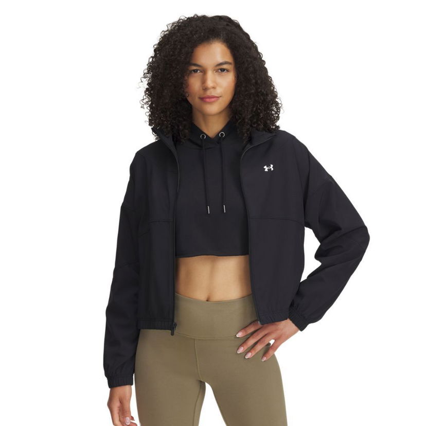 Bunda Under Armour Under Armour Rival Woven Jacket Čierna | 1389631-001