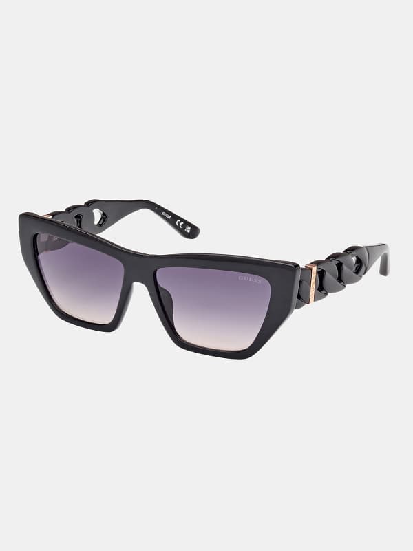 Slnečné okuliare GUESS Guess Butterfly Sunglasses Čierna | G0011156QQQ, 0