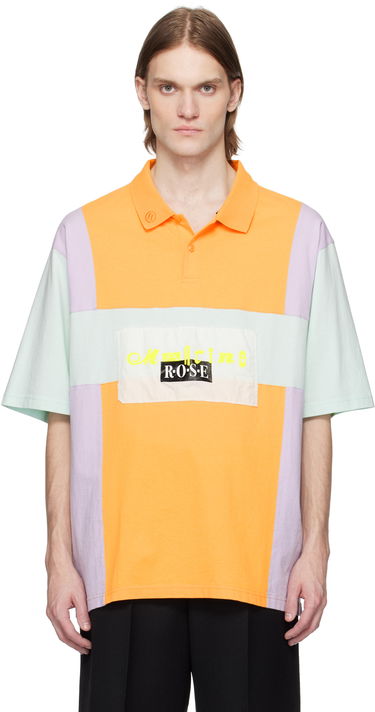 Polo tričko Martine Rose Martine Rose Oversized Panelled Polo Oranžová | 643JE03800I, 0