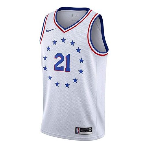 Dres Nike Philadelphia 76ers  NBA Jersey 21 Biela | BQ1173-102