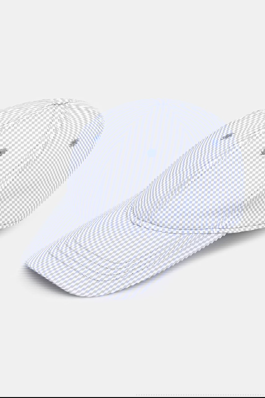 Šiltovka Fiorucci Fiorucci Striped Tie Ribbon Baseball Cap Modrá | W02SMAHA398CJ01BL07, 0