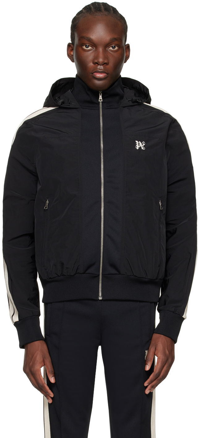 Bunda Palm Angels Monogram Jacket Čierna | PMEA267R24FAB0011003, 0