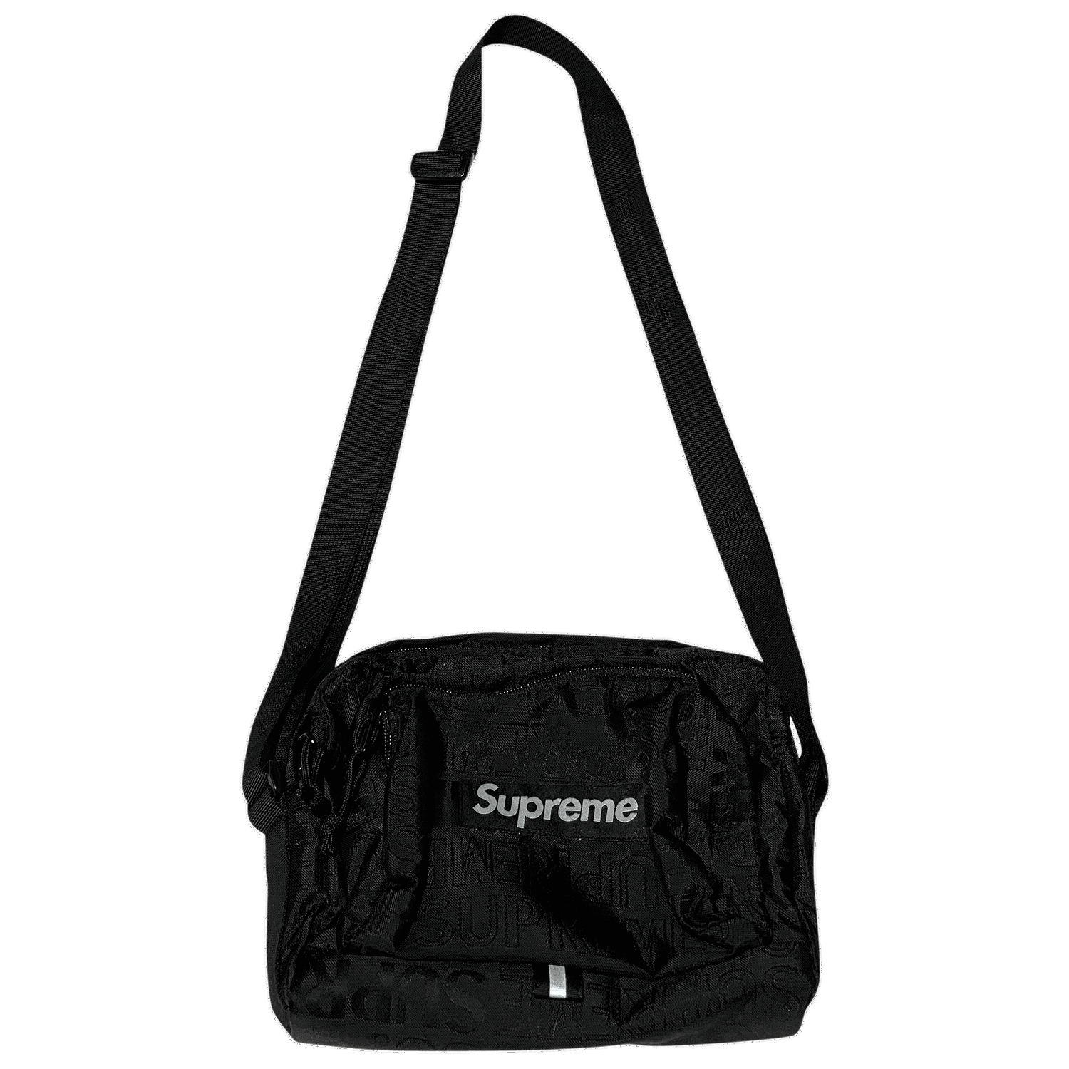 Taška cez rameno Supreme Shoulder Bag Čierna | SS19B10 BLACK, 0