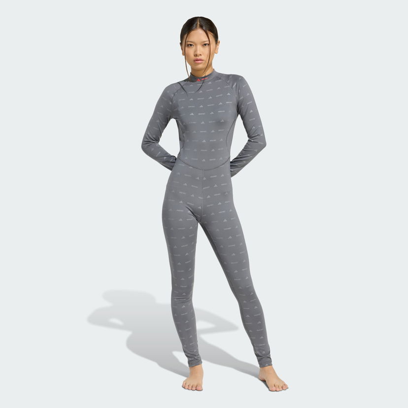 Overal adidas Performance Long Sleeve Full-Body Suit adidasx MOON BOOT Šedá | KB5133