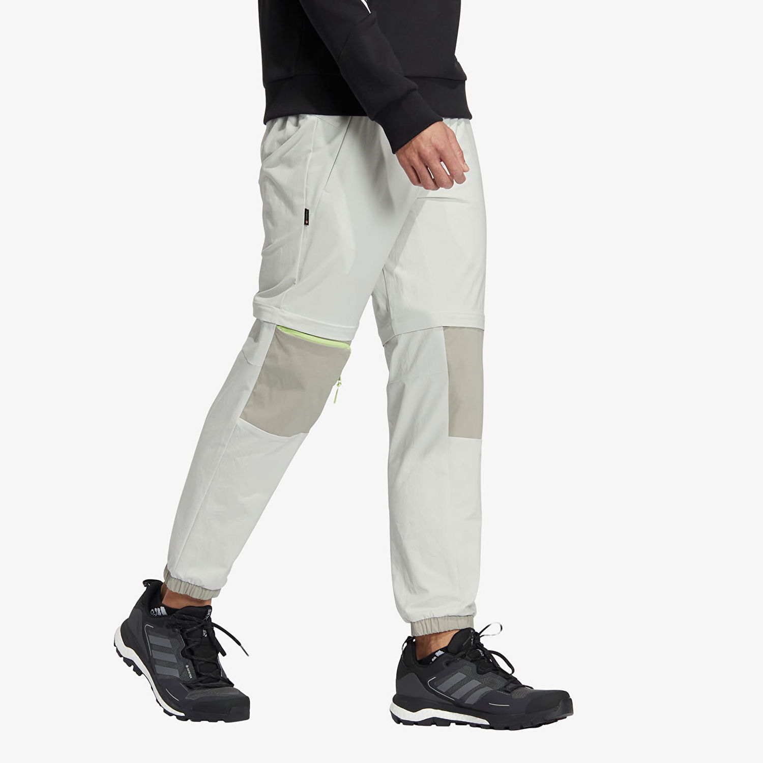 Nohavice a džínsy adidas Performance Lg Pants Šedá | HE5255, 1