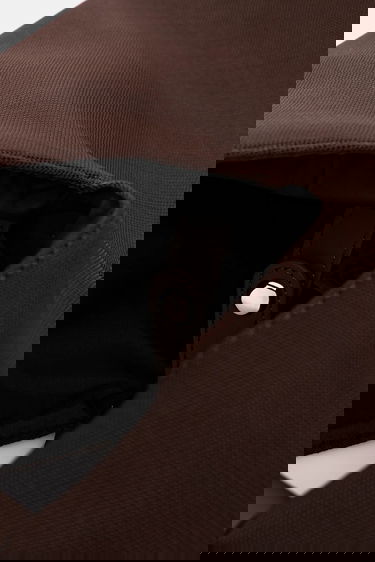 Kabelka Maison Margiela Triangle Fabric Top Handle Bag Hnedá | S54WD0043.P6414.T2625, 4
