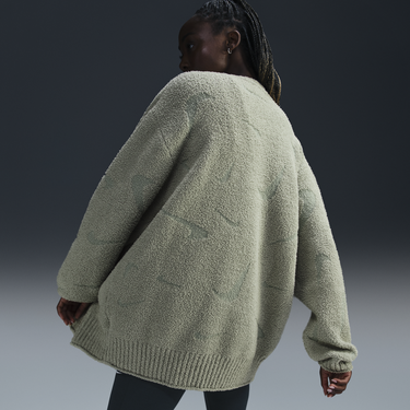 Sveter Nike Cardigan Cozy Zelené | FZ1711-370, 3