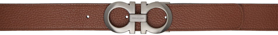 Opasok FERRAGAMO Reversible Leather Belt Hnedá | 759044, 0