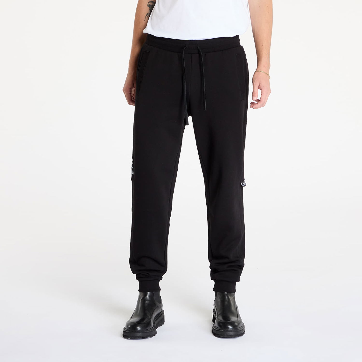 Tepláky Emporio Armani Sweatpants EA7 Trouser Black S Čierna | 6DPP58PJVTZ1200, 0
