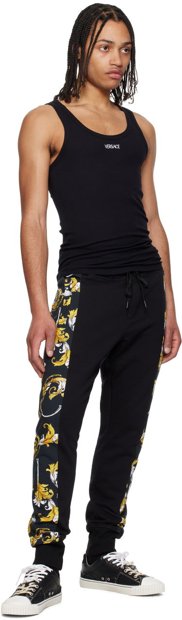 Tepláky Versace Versace Jeans Couture Graphic Trim Sweatpants Čierna | E78GAA3C0_EFS189, 3