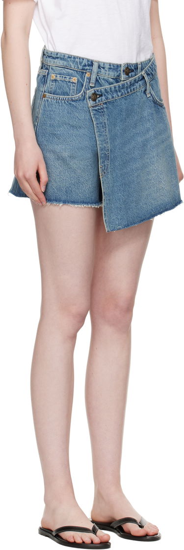 Sukňa rag & bone rag & bone Belinda Denim Mini Skort Modrá | WDD25P9003RGAM, 1