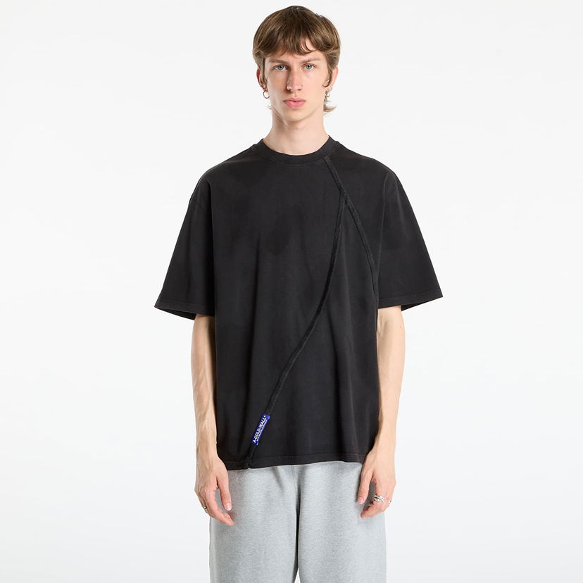 Tričko A-COLD-WALL* A-COLD-WALL* Chartered T-Shirt Čierna | ACWMTS225 Black