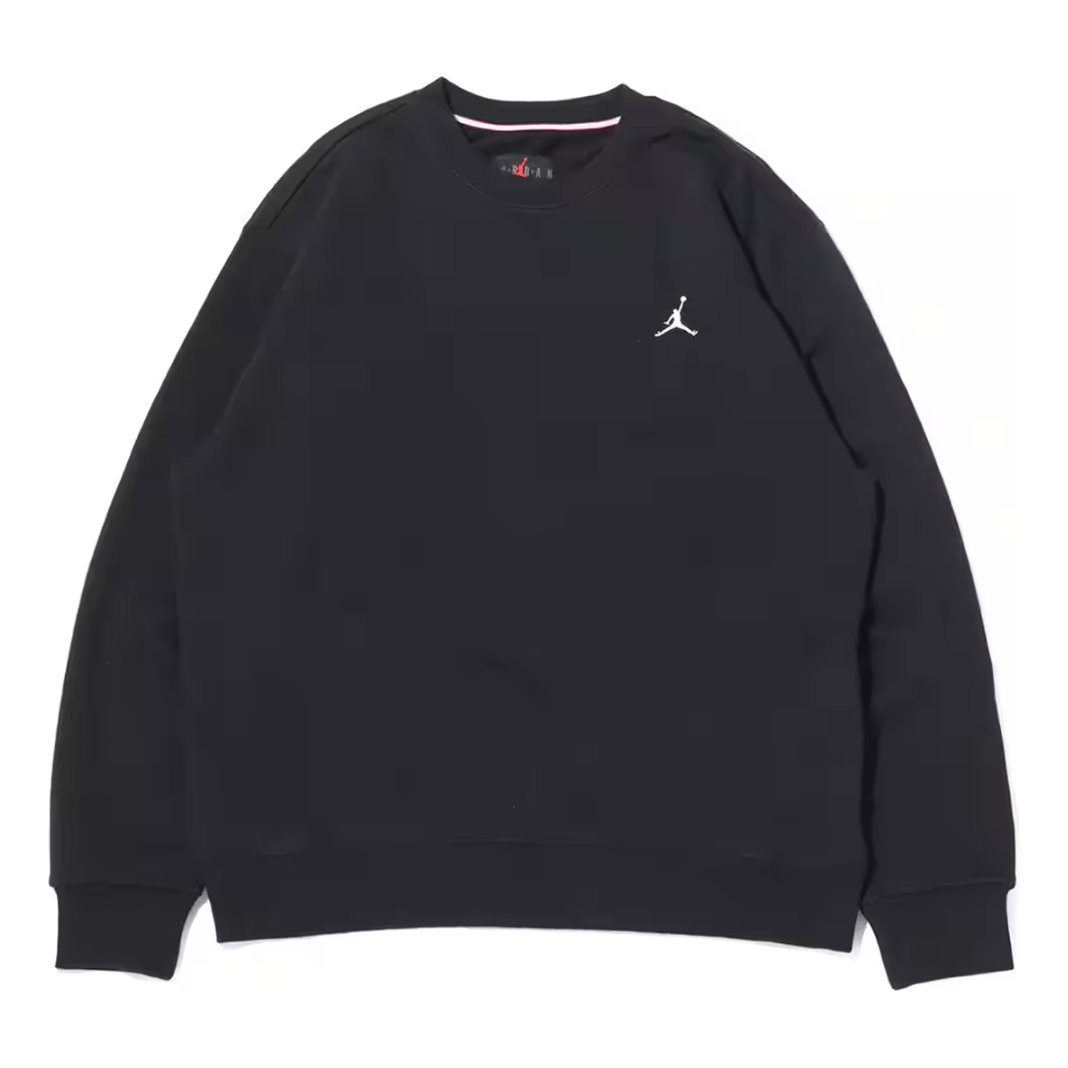 Sveter Jordan Essentials Fleece Crewneck Sweatshirt Čierna | FJ7777-010, 0