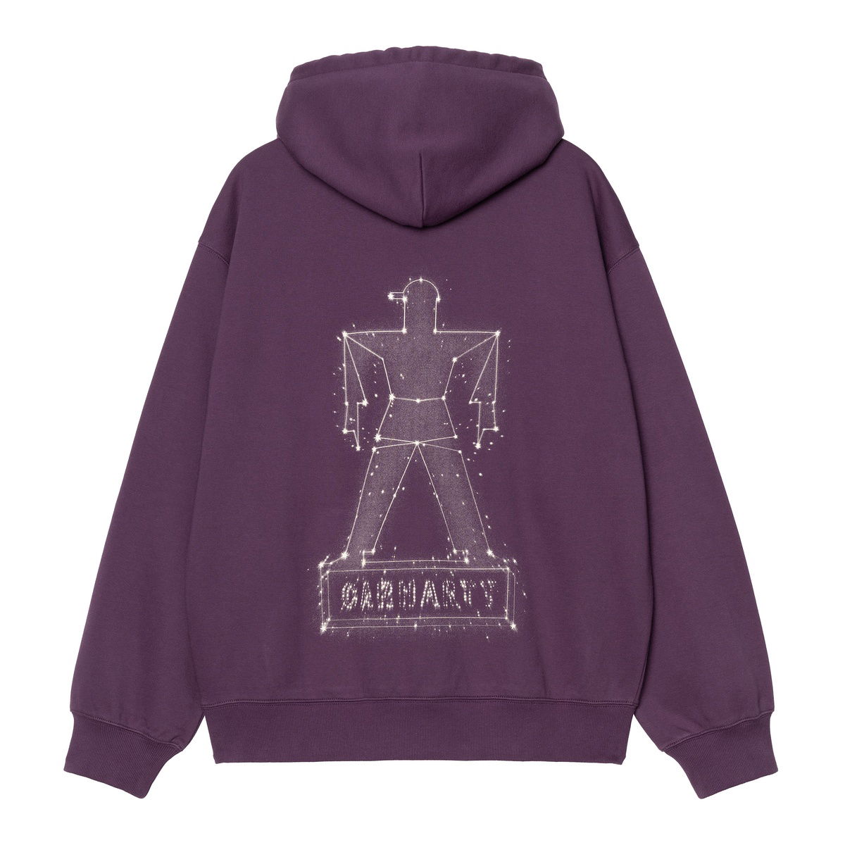 Mikina Carhartt WIP Carhartt WIP Stargazer Hooded Sweatshirt Fialová | I034689_9, 1
