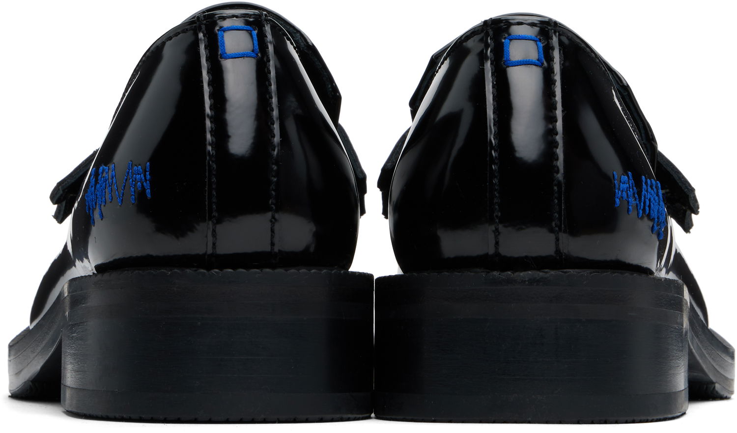 Tenisky a topánky ADER ERROR Curve Patent Leather Loafers Čierna | BN01SSCS0102BK, 1