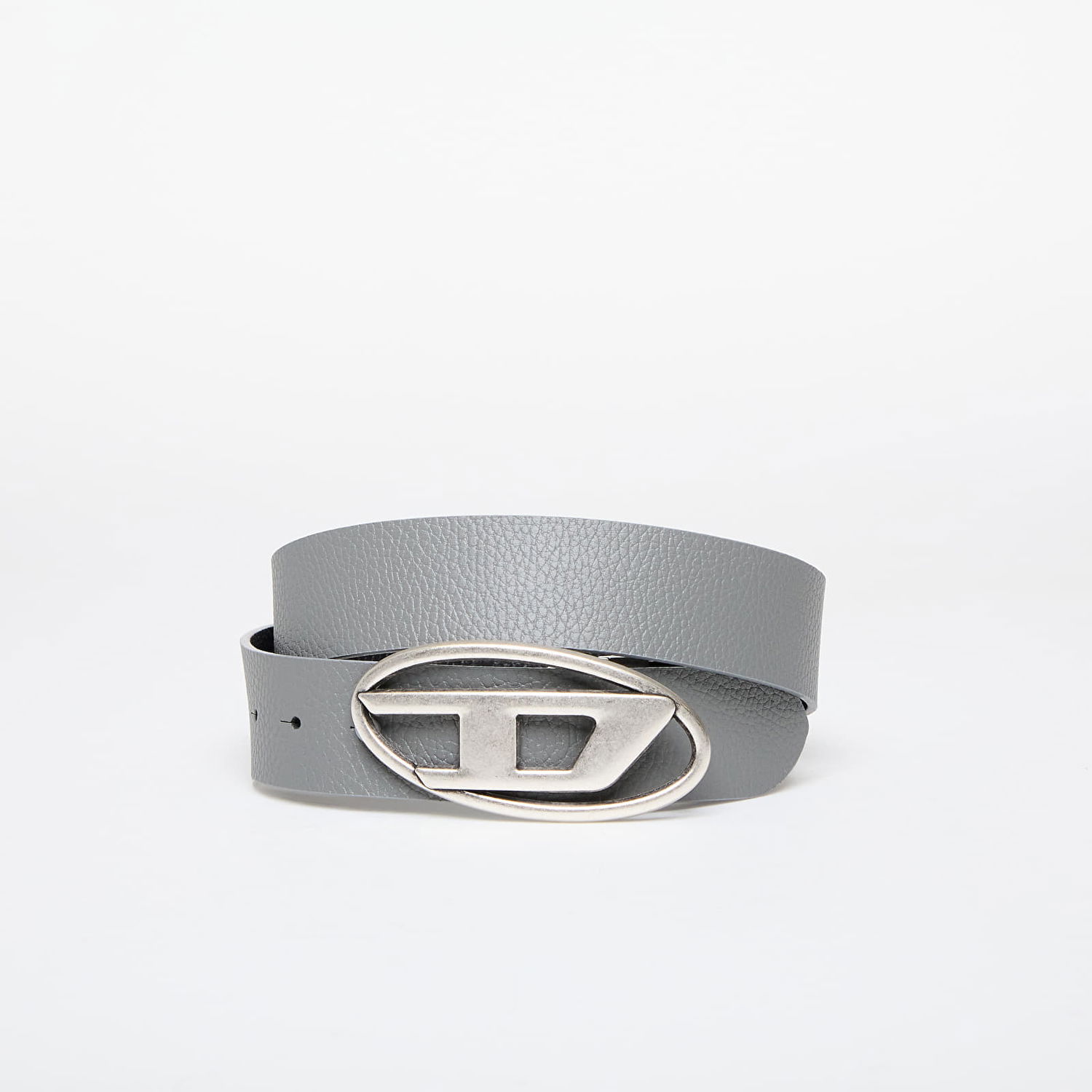 Opasok Diesel Oval D Logo B-1Dr Reversible Belt II Black 80 Šedá | X09812_P6913 Black, 0