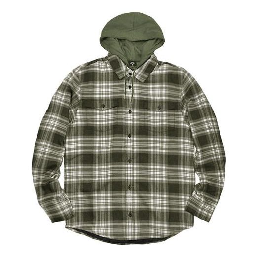 Košeľa Nike SB Nike SB Hooded Flannel Jacket Zelené | CK5318-222