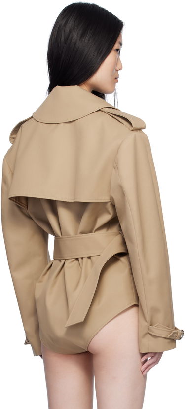 Overal Coperni Coperni Body Trench Coat Béžová | COPOW26F3006, 2