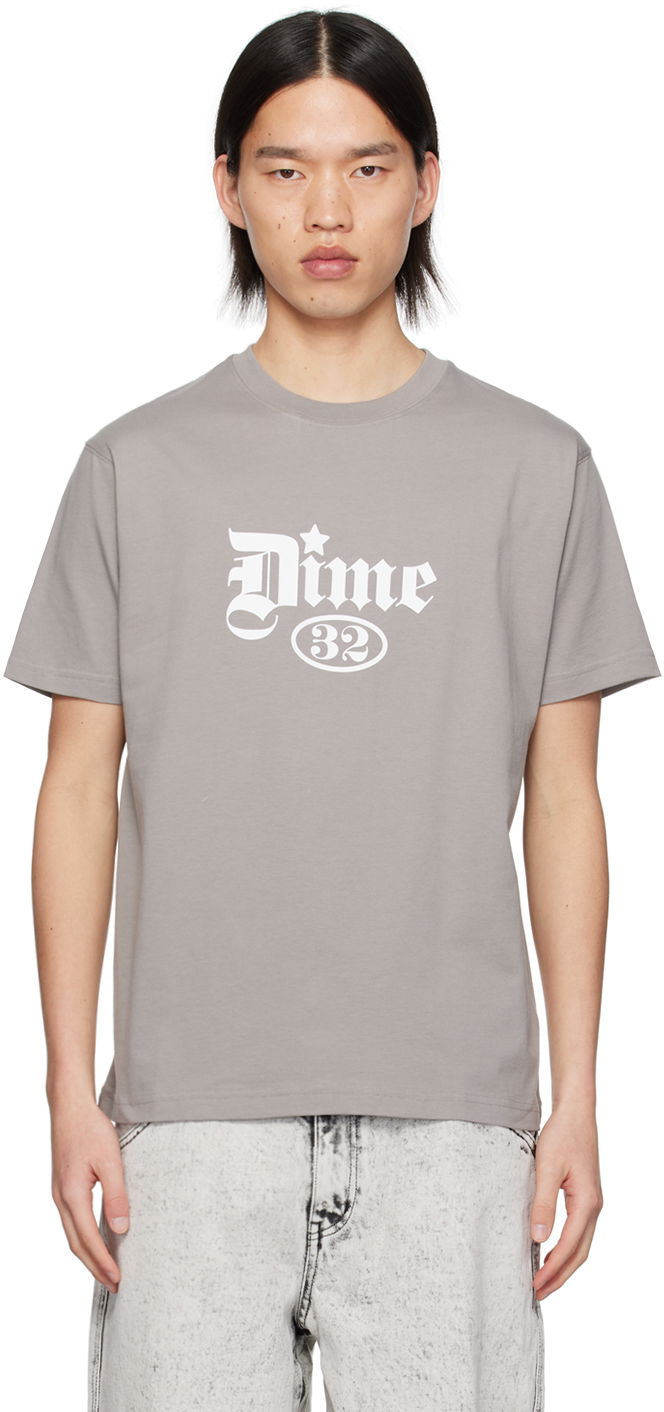 Tričko Dime Gray Exe T-Shirt Šedá | DIMESP2426CHR