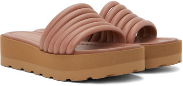 Tenisky a topánky Gianvito Rossi Nappa Platform Sandals Ružová | G15190.05GOM.NAP, 3