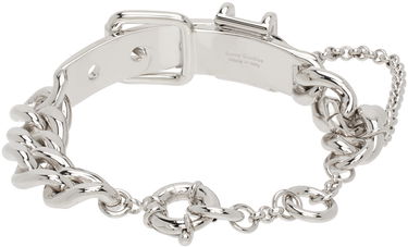 Náramok Acne Studios Buckle Chain Bracelet Šedá | C50414-, 1