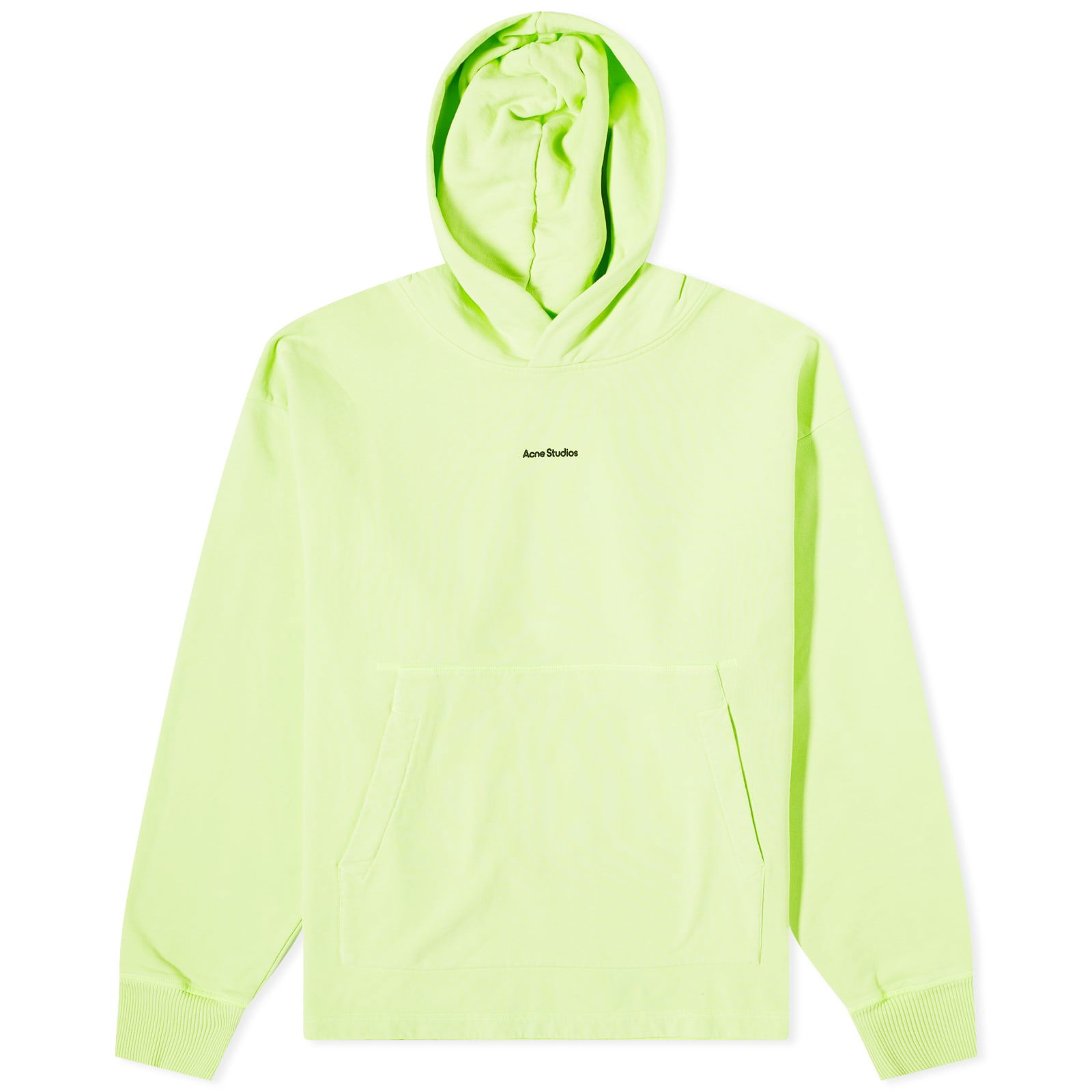 Franklin Stamp Hoodie Fluo Green