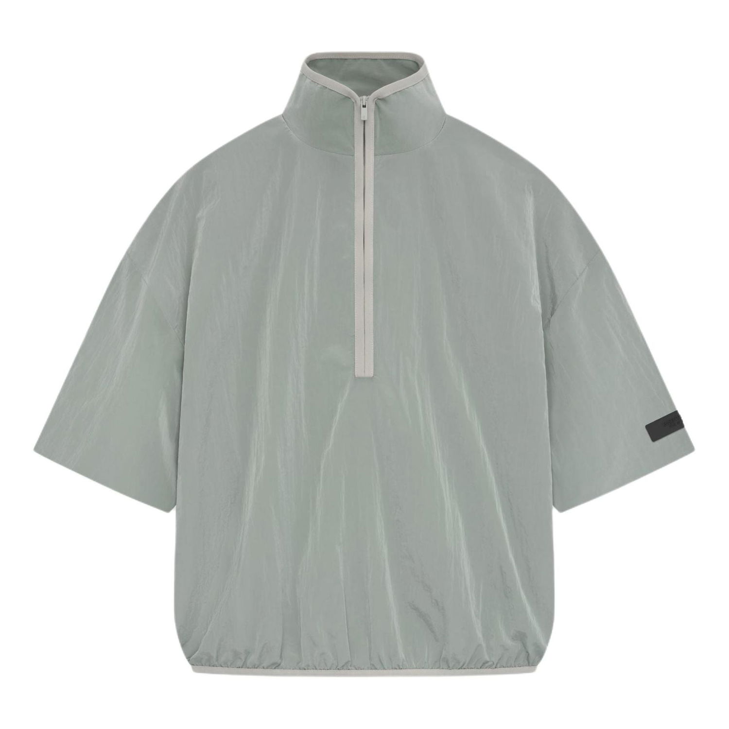 Mikina Fear of God Essentials Half Zip Mockneck Shirt Zelené | 186SP244055F, 0