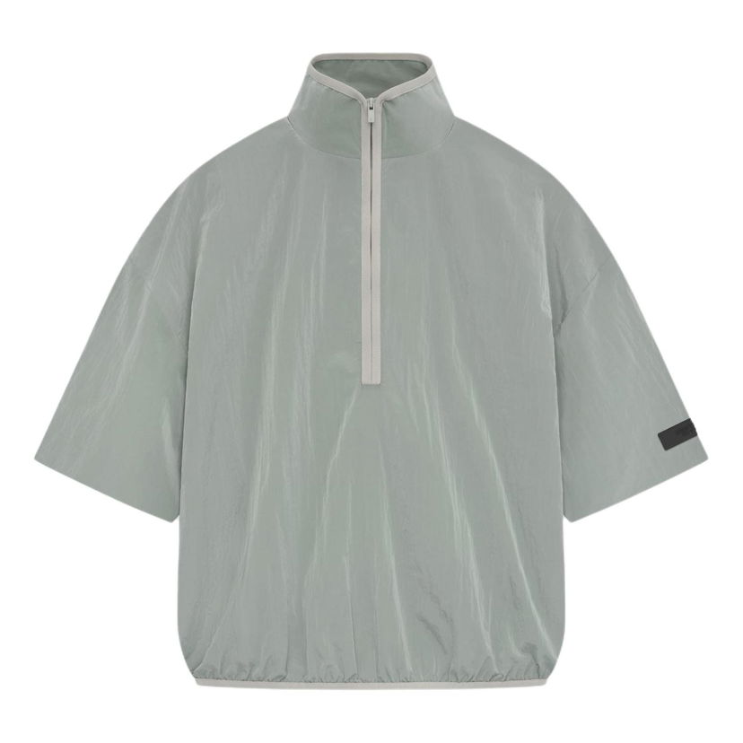 Mikina Fear of God Essentials Half Zip Mockneck Shirt Zelené | 186SP244055F