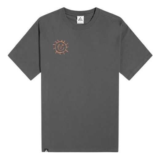 Tričko Nike ACG ACG Smiling Face T-Shirt Šedá | DD8806-070, 0