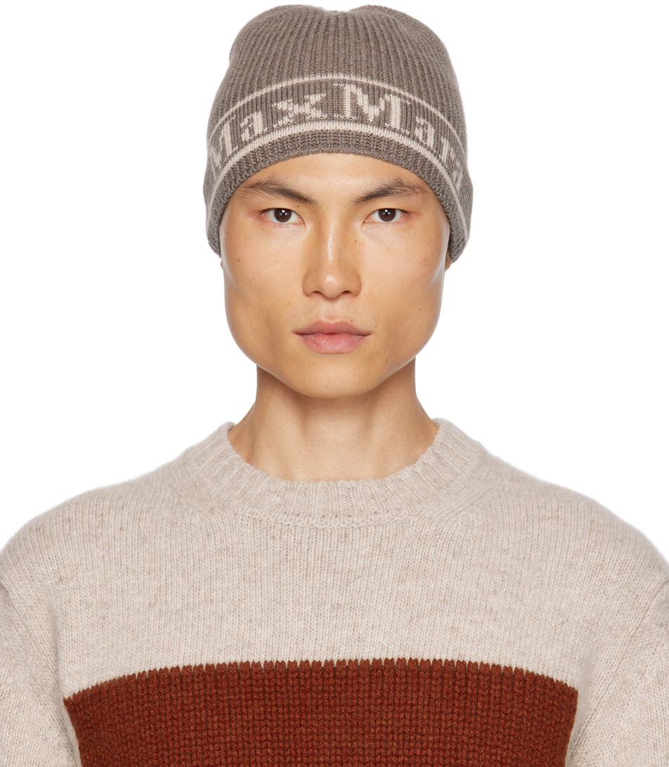 Kulicha Max Mara Max Mara Educata Knit Beanie Šedá | 2345761233600, 0