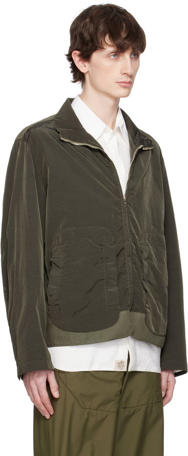 Vetrovka Ranra RANRA Wanderer Canvas Nylon Jacket Zelené | AMSS25OW02563, 1