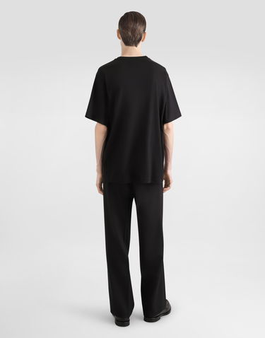 Tričko Dolce & Gabbana Dolce & Gabbana Cotton T-Shirt with DG Logo Pocket Čierna | G8PN9ZG7O4JN0000, 2