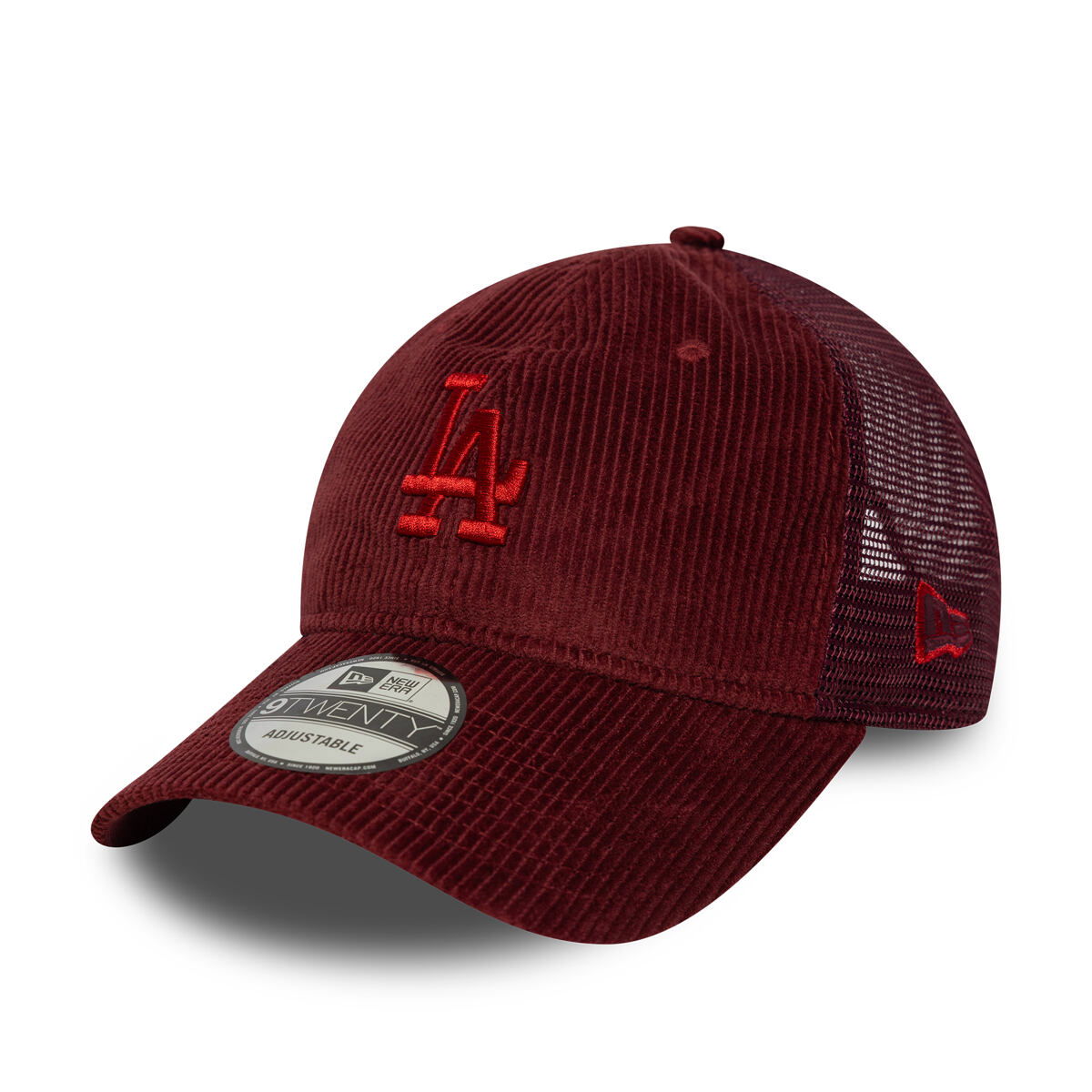 Šiltovka New Era Cord 9TWENTY LA Dodgers Adjustable Cap Vínová | 60691099, 0