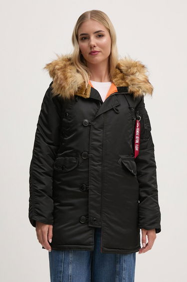 Parka Alpha Industries Parka Winter Čierna | 113007, 0