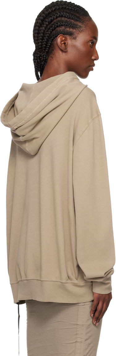 Mikina Rick Owens Concordians Oversized Hoodie Béžová | DS02E7241 JDBP, 2