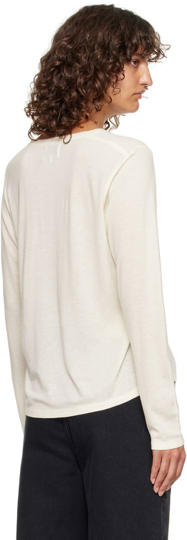 Tričko Loulou de Saison Loulou de Saison Ava LDS Longsleeve Jersey T-shirt Biela | AVA LDS, 2