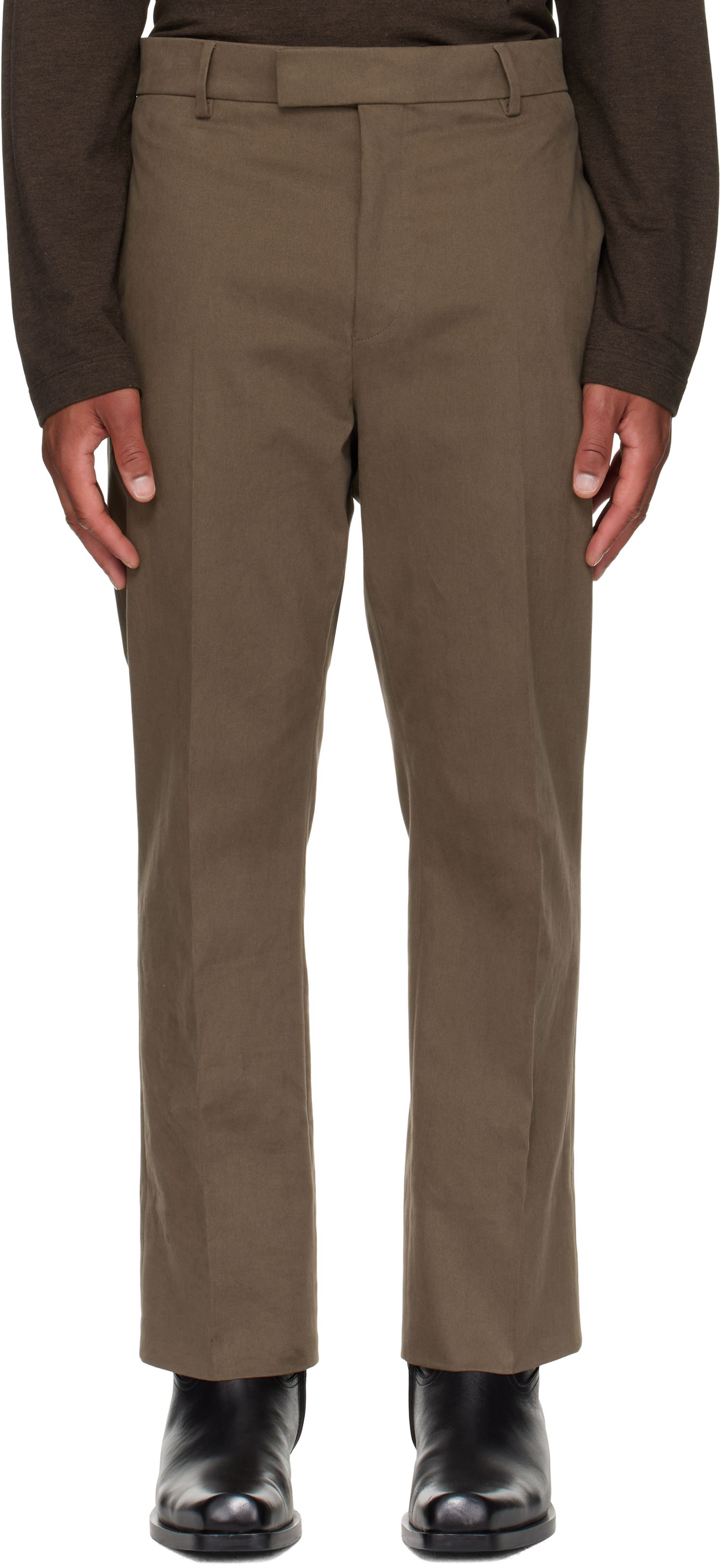 Nohavice FERRAGAMO Ferragamo Tailored Trousers Zelené | 787028, 0