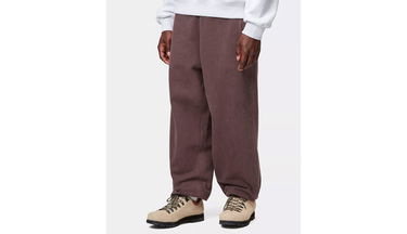 Tepláky Carhartt WIP Vista Grand Relaxed Fit Sweat Pant Hnedá | I032337_33H_GD, 3