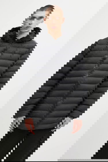 Prešívaná bunda Rains Lohja Hooded Puffer Jacket Čierna | 15900.01, 0