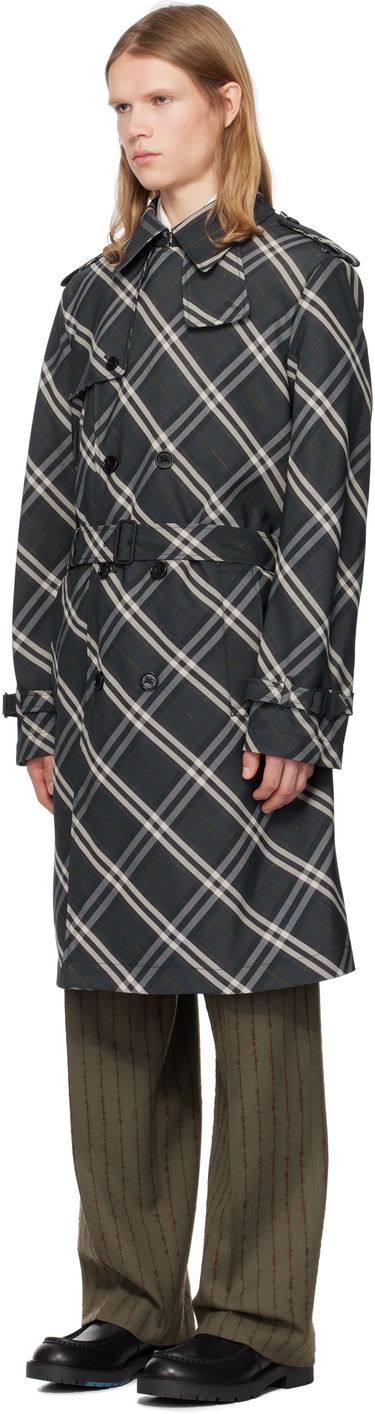 Trenčkot Burberry Burberry Long Check Trench Coat Rôznofarebný | 8101230, 3