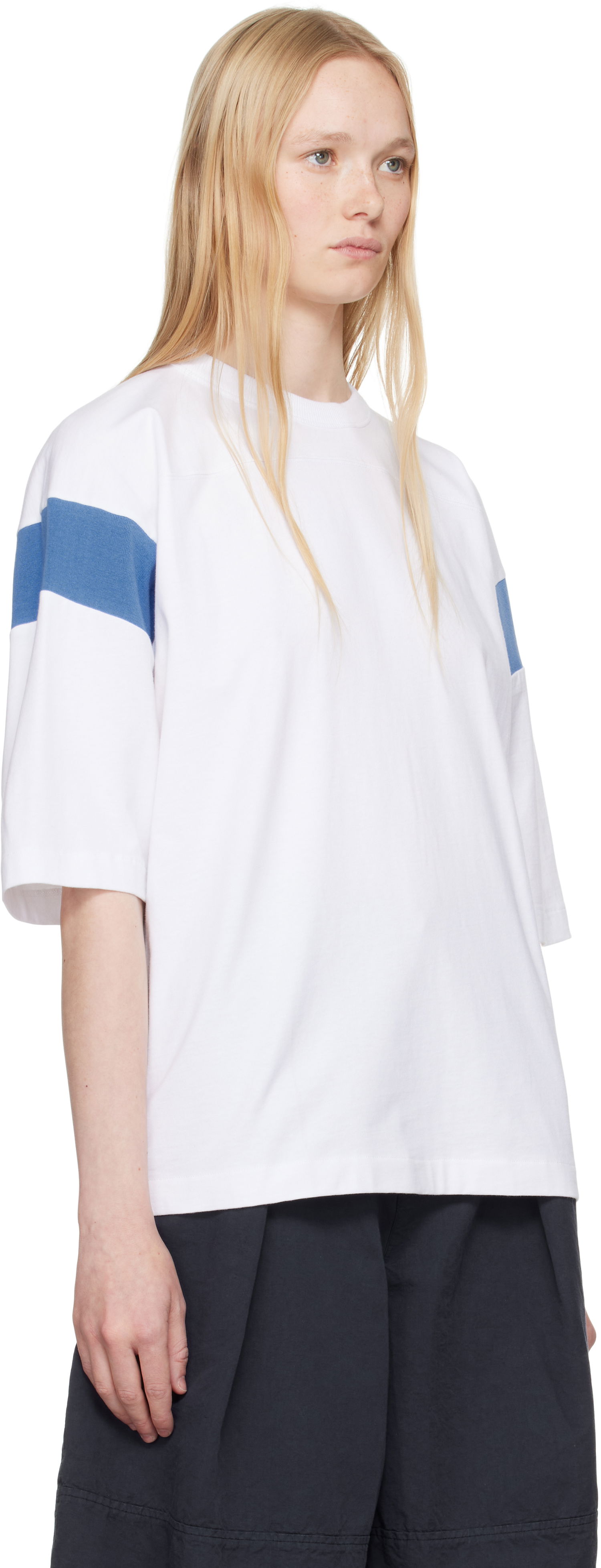 Tričko YMC YMC Triple Skate T-Shirt Biela | Q6YAM, 1